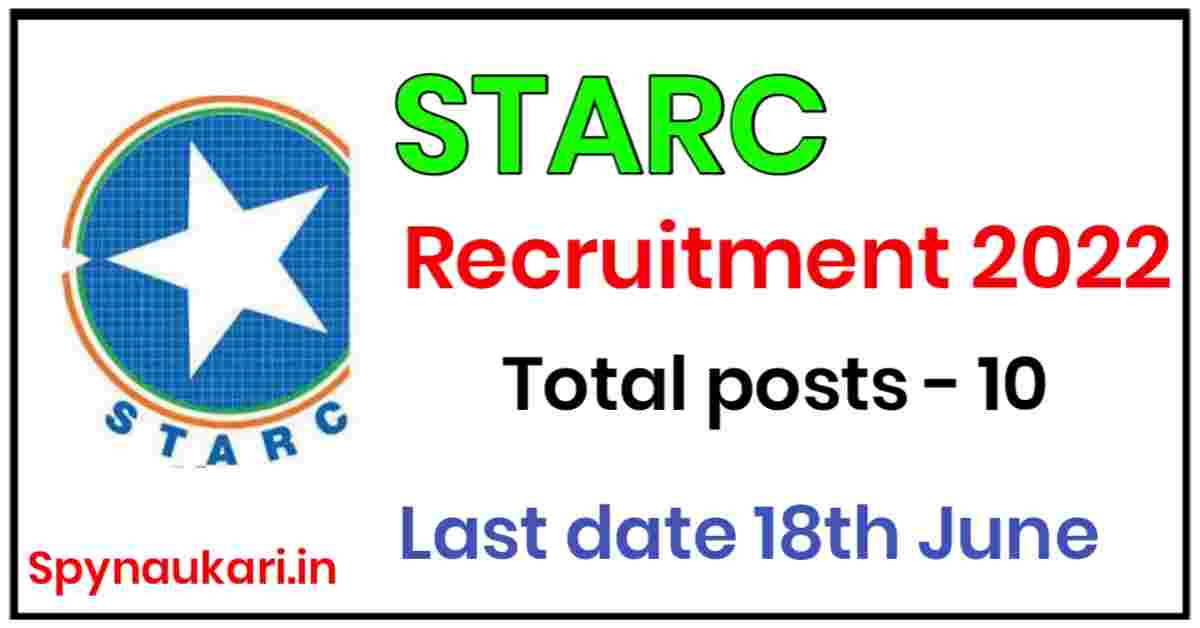 STARC Recruitment 2022